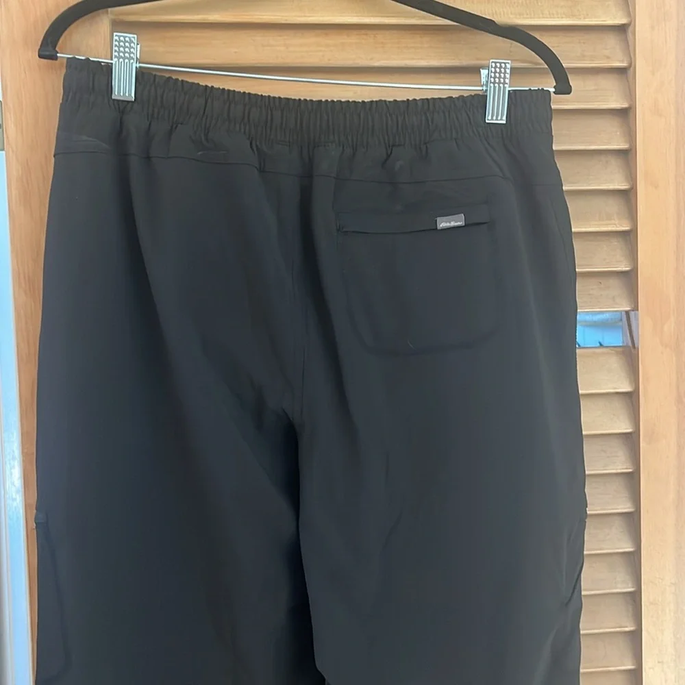 EDDIE BAUER Women’s Rainer Fleece-lined Jogger Pants Black Size 6 - Picture 6 of 10
